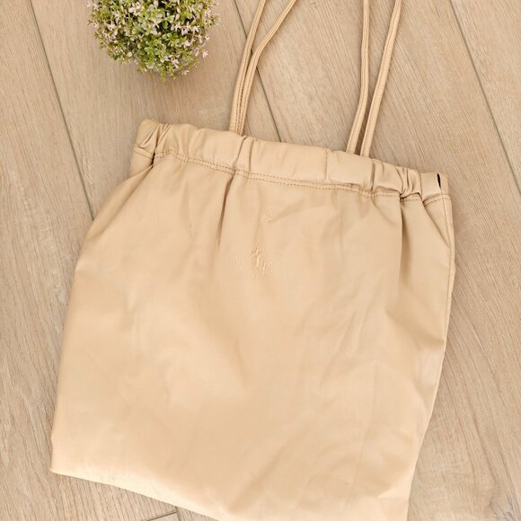 Zara Cream Large Shopper Tote Bag - Picture 5 of 12